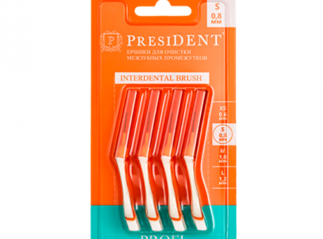 ёршики межзубные PRESIDENT PROFI S арт.401304